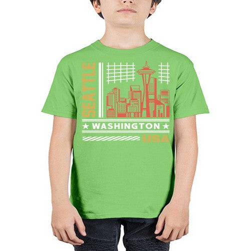 Seattle 1809# - cities - Youth Tee Unisex
