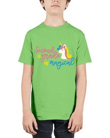 Second Grade Is Magical 822# - second grade - Youth Tee Unisex