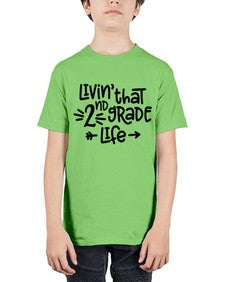 Second Grade Life 826# - second grade - Youth Tee Unisex