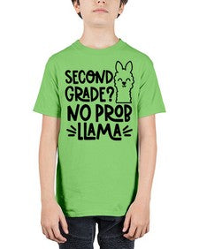 Second Grade No Prob 830# - second grade - Youth Tee Unisex