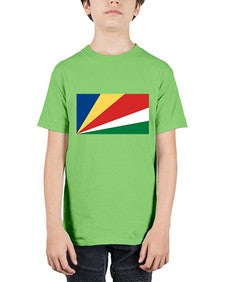 Seychelles 1822# - world flags - Youth Tee Unisex