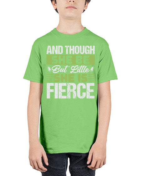She is little but fierce Style 203# - baby - Youth Tee Unisex