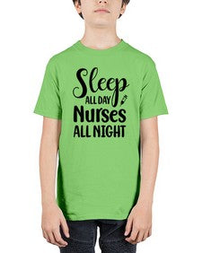 Sleep all day nurses all 1400# - nurse - Youth Tee Unisex