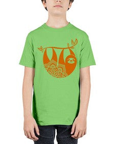 SlothMandala 1076# - mandala - Youth Tee Unisex