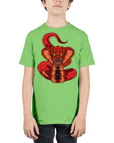 Snake 225# - cartoon animals - Youth Tee Unisex
