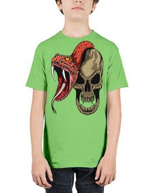 Snake 226# - cartoon animals - Youth Tee Unisex