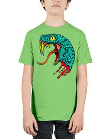 Snake 227# - cartoon animals - Youth Tee Unisex