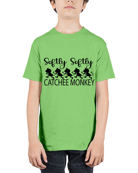 Softly softly catcher monkey  - monkey - Youth Tee Unisex