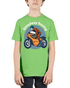 Speedway racing 64# - motorcycle - Youth Tee Unisex