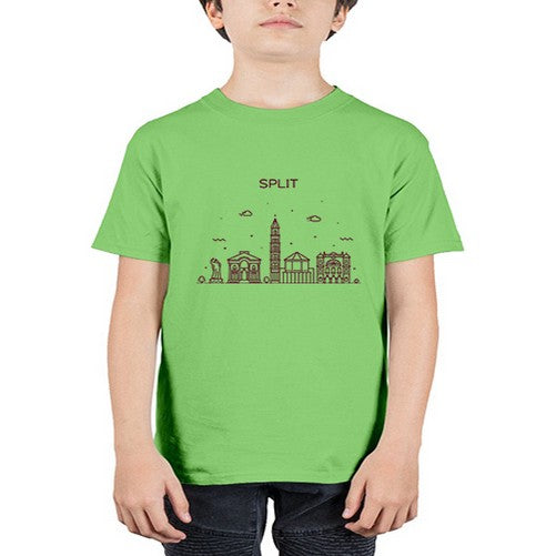 Split 1875# - cities - Youth Tee Unisex