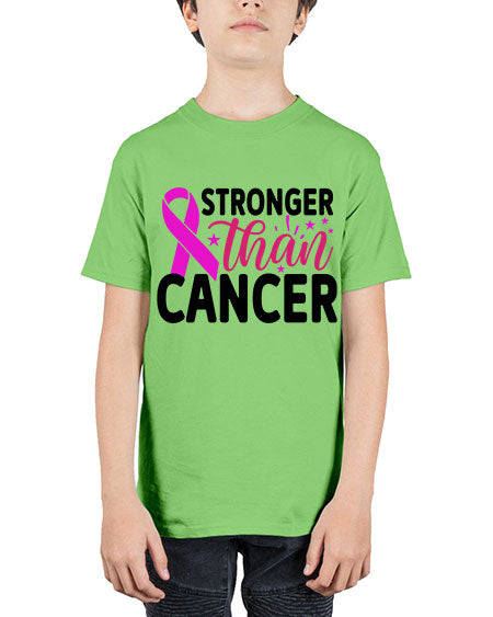 Stronger Than Cancer 6# - breast cancer - Youth Tee Unisex