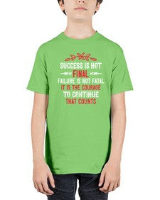 Success is not final Failure is not fatal Style 1429# - nurse - Youth Tee Unisex