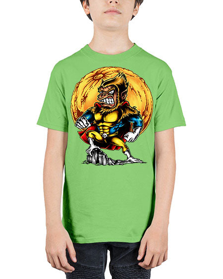 Super Monkey - Files - monkey - Youth Tee Unisex