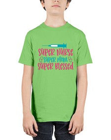 Super Nurse Super Mom Style 1433# - nurse - Youth Tee Unisex