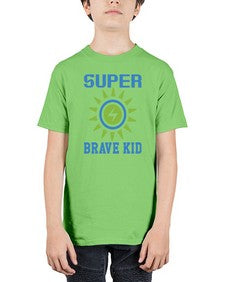 Super brave kidd 240# - cartoon super hero - Youth Tee Unisex