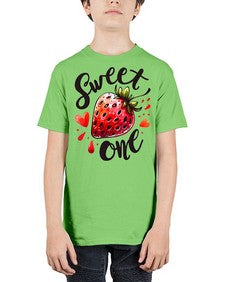 Sweet One Strawberry 1597# - strawberry - Youth Tee Unisex