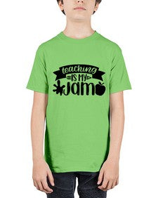 Teaching Is My Jam Style 1482# - teacher - Youth Tee Unisex