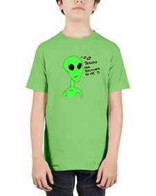 Thanks for beliving in me alien 5# - ufo - Youth Tee Unisex