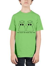 The Council will Decide Your Fate - cats - Youth Tee Unisex