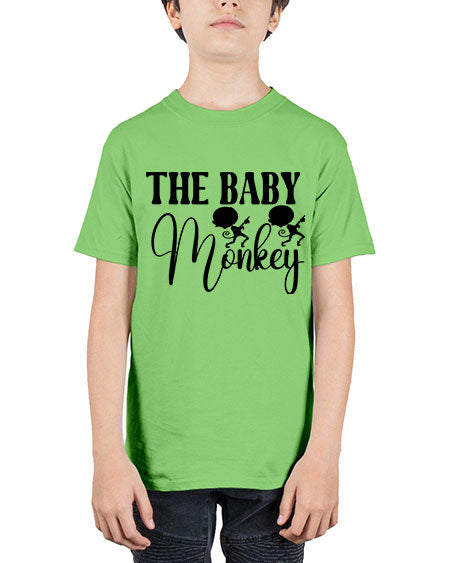The baby monkey  - monkey - Youth Tee Unisex