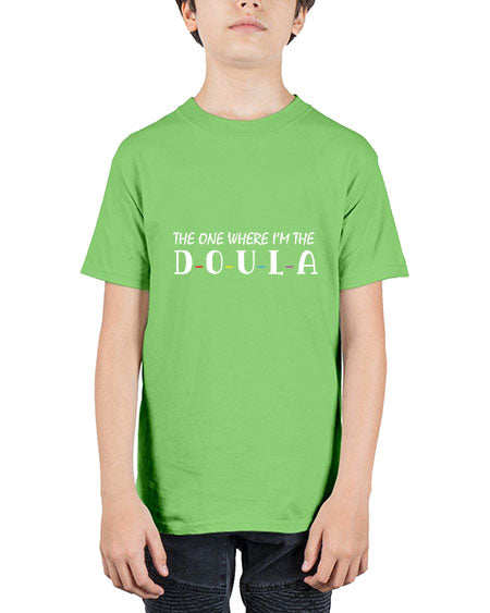 Theonewhereimthedoula1536# - doubla - Youth Tee Unisex