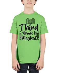 Third Grade Is Magical 961# - third grade - Youth Tee Unisex