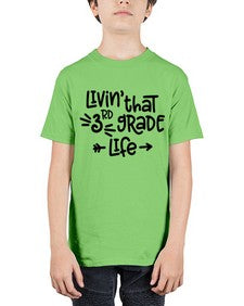 Third Grade Life 967# - third grade - Youth Tee Unisex