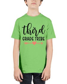 Third Grade Tribe 979# - third grade - Youth Tee Unisex