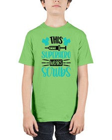 This Superhero Wears Style Style 1566# - nurse - Youth Tee Unisex