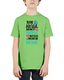 To The World You Style Style 1577# - nurse - Youth Tee Unisex