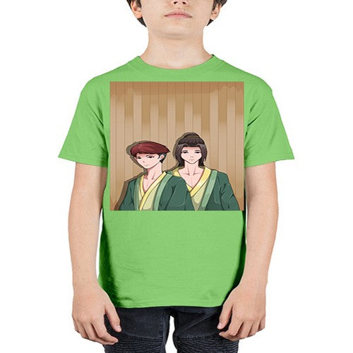 Two man in a hot spring 18# - anime - Youth Tee Unisex