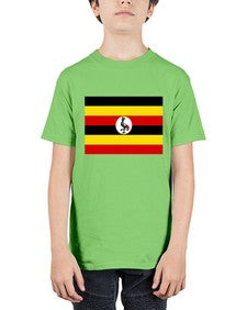 Uganda 2025# - world flags - Youth Tee Unisex