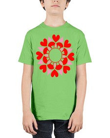 ValentineMandalaOPT 1194# - mandala - Youth Tee Unisex