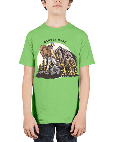Wander More 3# - nature - Youth Tee Unisex