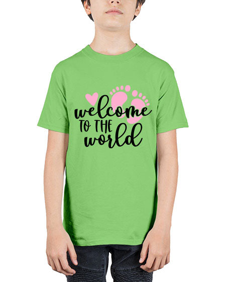 Welcome To The World Style 470# - baby - Youth Tee Unisex