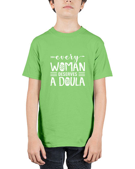 Womenseverywomandeservesadoula1651# - doubla - Youth Tee Unisex