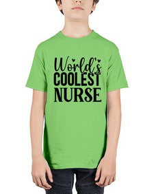 Worlds Coolest Nurse 1669# - nurse - Youth Tee Unisex