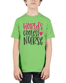 Worlds Coolest Nurse Style 1658# - nurse - Youth Tee Unisex