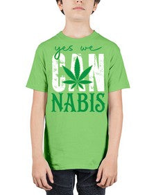 Yes we can nabis 1261# - marijuana - Youth Tee Unisex