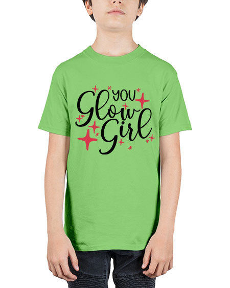 Yo Glow Girl Style 6# - beauty - fashion - Youth Tee Unisex