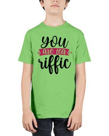 You Are Tea Riffic 1803# - tea - Youth Tee Unisex