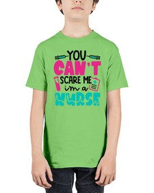 You Cant Scare Me Im A Nurse Style Style 1680# - nurse - Youth Tee Unisex