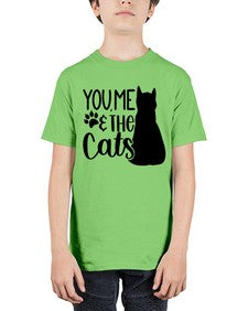 You Me The Cat Style 110# - cats - Youth Tee Unisex