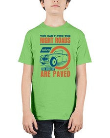 You cant find the right roads when the streets are paved 93# - car - Youth Tee Unisex