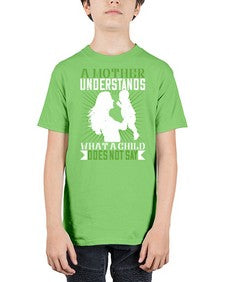 a mother understands what a child does not say 27# - parents day - Youth Tee Unisex