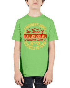 a mothers arms are made of tenderness and children sleep soundly in them 28# - parents day - Youth Tee Unisex
