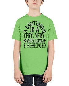 a sagittarius is very loyal 61# - sagittarius - Youth Tee Unisex