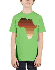 africa shades 277# - black words and phrases - Youth Tee Unisex