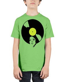 afrovinyl 63# - black girls or women - Youth Tee Unisex