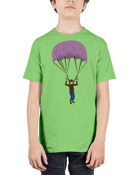 all in one 10# - parachute - Youth Tee Unisex